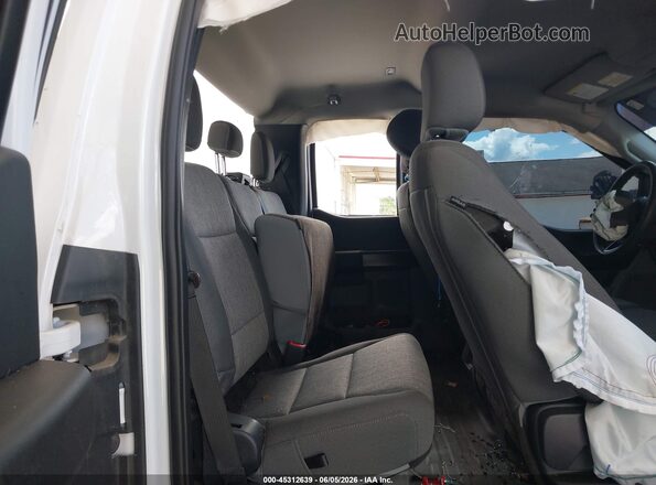1FTEX1EP9MKD91527 2021 FORD F150 White Vista de la etiqueta del VIN