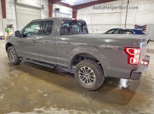 1FTEX1EPXJFB12204 2018 FORD F150 Gray Tył lewy