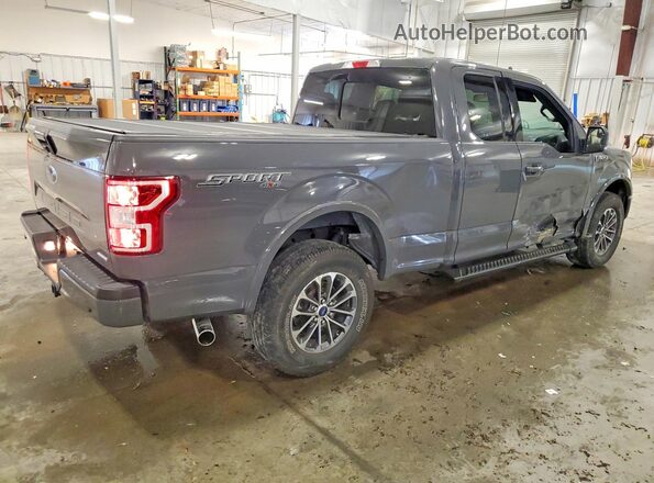 1FTEX1EPXJFB12204 2018 FORD F150 Gray Tył prawy