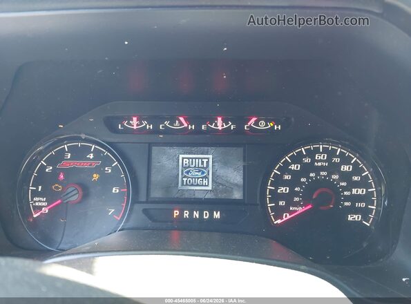 1FTEX1EPXJFE01311 2018 FORD F150 Red Вид задніх сидінь