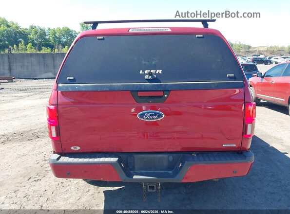 1FTEX1EPXJFE01311 2018 FORD F150 Red 
