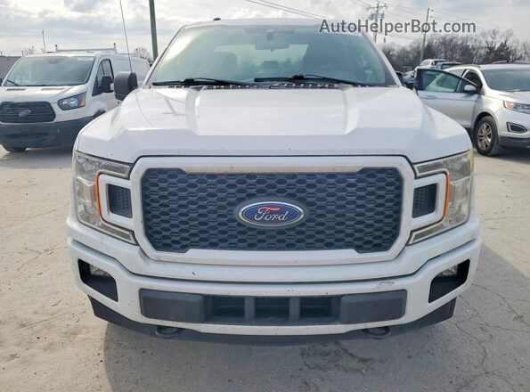 1FTEX1EPXKKE44099 2019 FORD F150 White Vista frontal