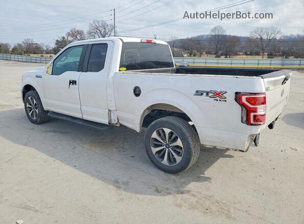 1FTEX1EPXKKE44099 2019 FORD F150 White Trasero izquierdo