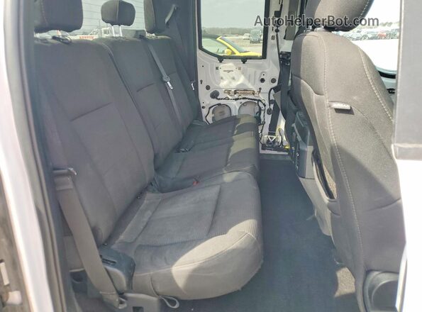 1FTEX1EPXKKE44099 2019 FORD F150 White Vista de los asientos traseros