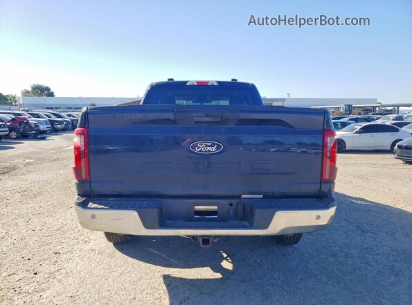 1FTEX1K88SKE35608 2025 FORD F150 Синий Вид сзади