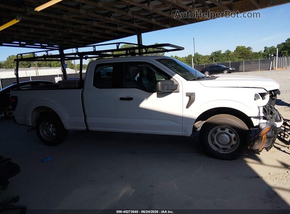 1FTEX1KP2SKD05721 2025 FORD F150 White Սալոնի հետևի տեսք