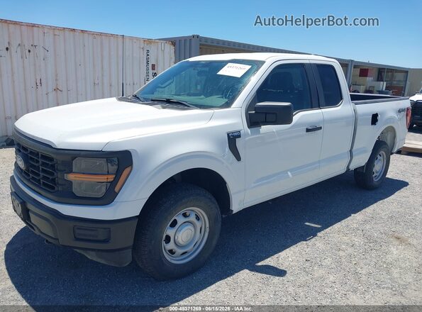 1FTEX1LP2RKF39916 2024 FORD F150 White Przód lewy