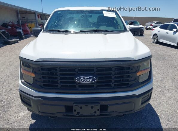 1FTEX1LP2RKF39916 2024 FORD F150 White Widok wnętrza z tyłu