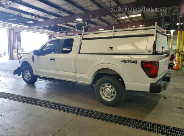 1FTEX1LP2SKD33257 2025 FORD F150 White Trasero izquierdo
