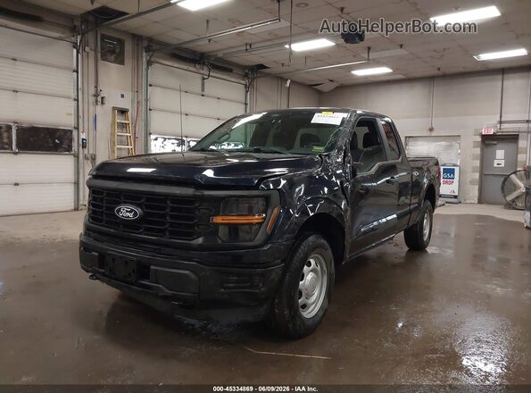 1FTEX1LP6RKD07982 2024 FORD F150 Blue Vista tres cuartos delantera izquierda