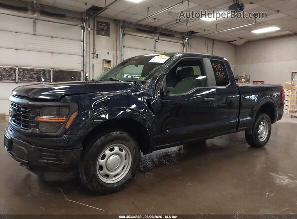 1FTEX1LP6RKD07982 2024 FORD F150 Blue Vista frontal