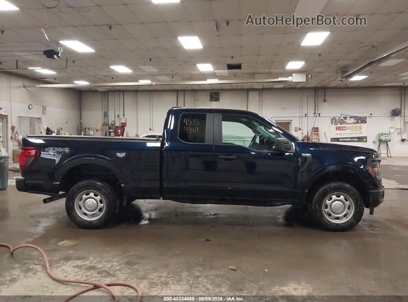 1FTEX1LP6RKD07982 2024 FORD F150 Blue Vista interior trasera