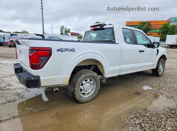 1FTEX1LP9RKE12483 2024 FORD F150 White 