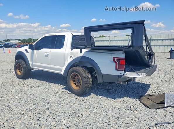 1FTEX1RG0JFD39069 2018 FORD F150 White Tył lewy