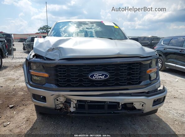 1FTEX2KP3SKD44937 2025 FORD F150 Silver ხელსაწყოთა პანელის ხედი