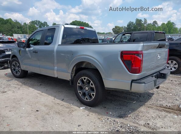 1FTEX2KP3SKD44937 2025 FORD F150 Silver სალონის 360-გრადუსიანი ხედი