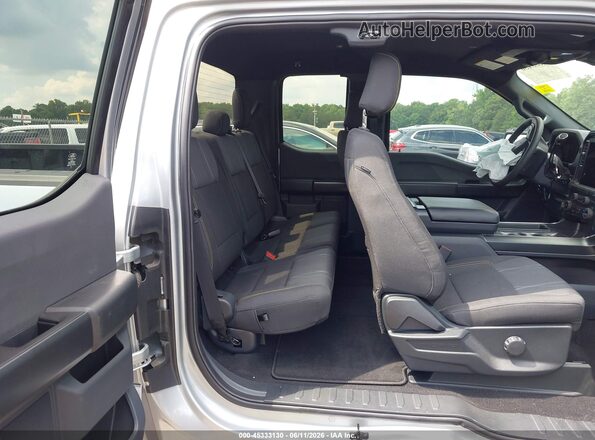 1FTEX2KP3SKD44937 2025 FORD F150 Silver VIN კოდის სტიკერის ხედი