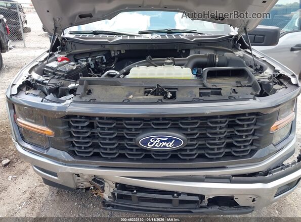 1FTEX2KP3SKD44937 2025 FORD F150 Silver უკანა ხედი