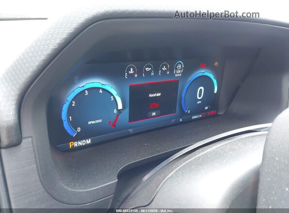 1FTEX2KP3SKD44937 2025 FORD F150 Silver უკანა სავარძლების ხედი