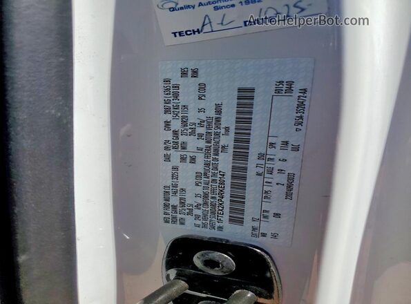 1FTEX2KP4RKE80147 2024 FORD F150 White 