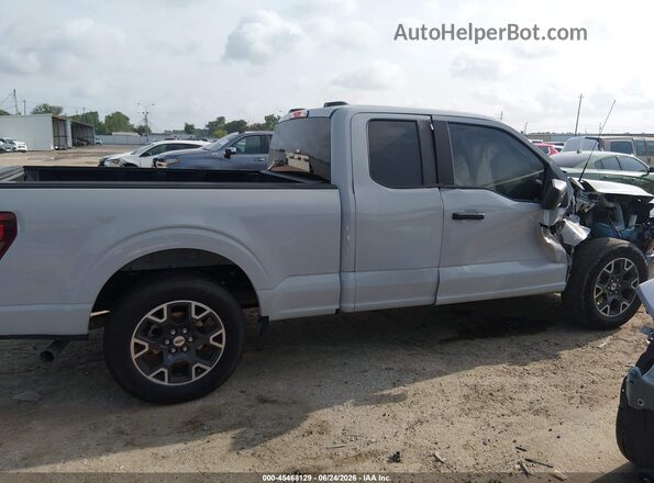1FTEX2KPXRKE81898 2024 FORD F150 Gray Widok wnętrza z tyłu