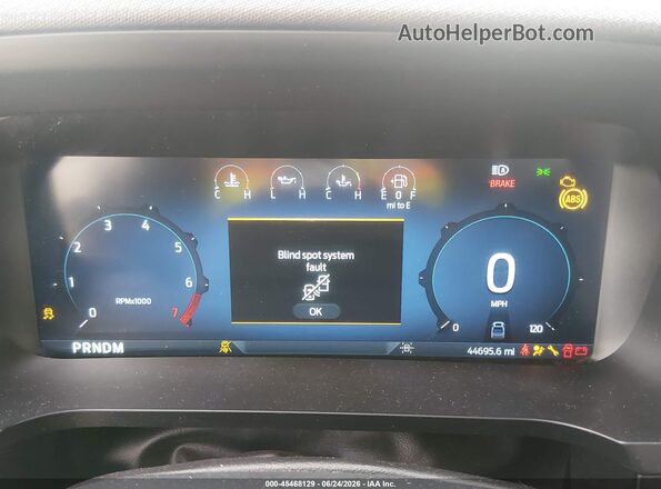 1FTEX2KPXRKE81898 2024 FORD F150 Gray Widok tylnych siedzeń