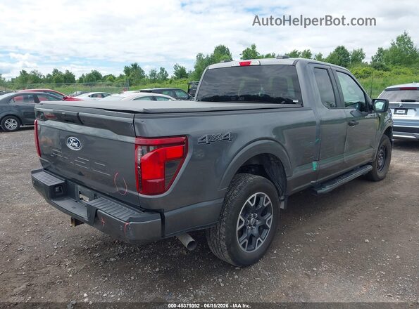 1FTEX2LP4RKE88151 2024 FORD F150 Серый Задняя правая четверть