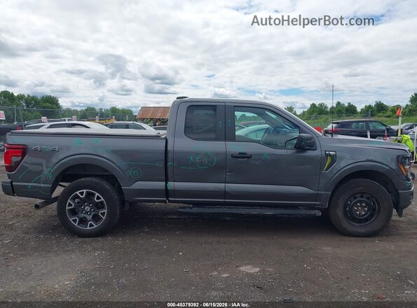 1FTEX2LP4RKE88151 2024 FORD F150 Серый Вид задней части салона