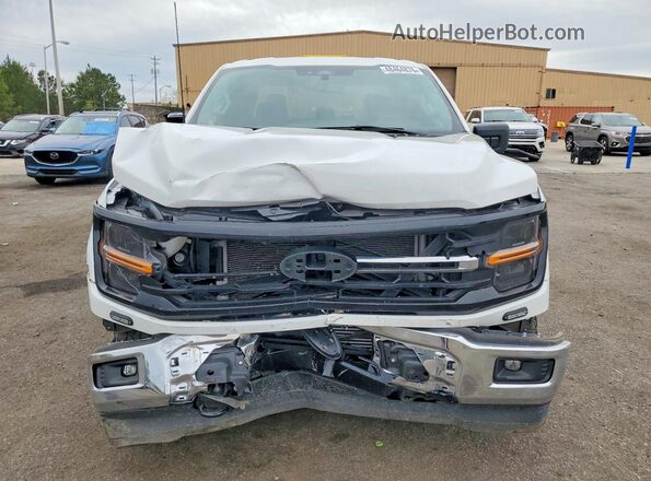 1FTEX3LPXRKD98654 2024 FORD F150 White Դիմացի տեսք