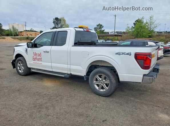 1FTEX3LPXRKD98654 2024 FORD F150 White Հետևի ձախ
