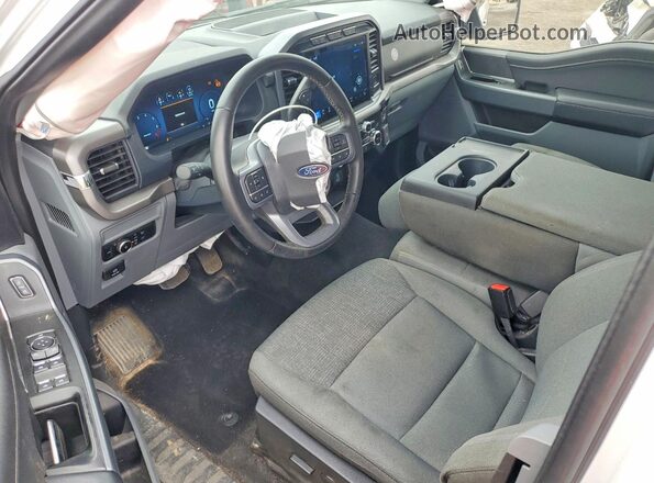 1FTEX3LPXRKD98654 2024 FORD F150 White Առջևի վահանակի տեսք