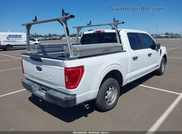 1FTFW1CD4MFC37381 2021 FORD F150 Белый Задняя правая четверть