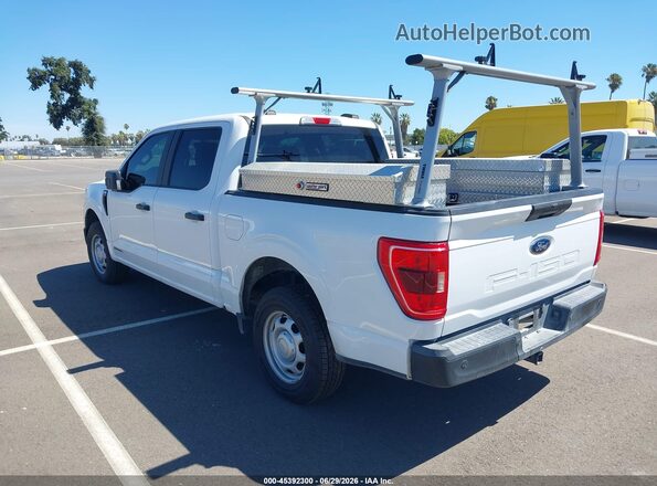 1FTFW1CD4MFC37381 2021 FORD F150 Белый Задняя левая четверть