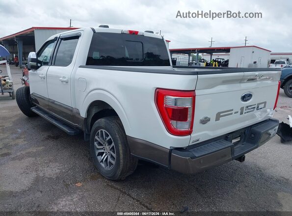 1FTFW1CD5MFB67633 2021 FORD F150 White Rear left