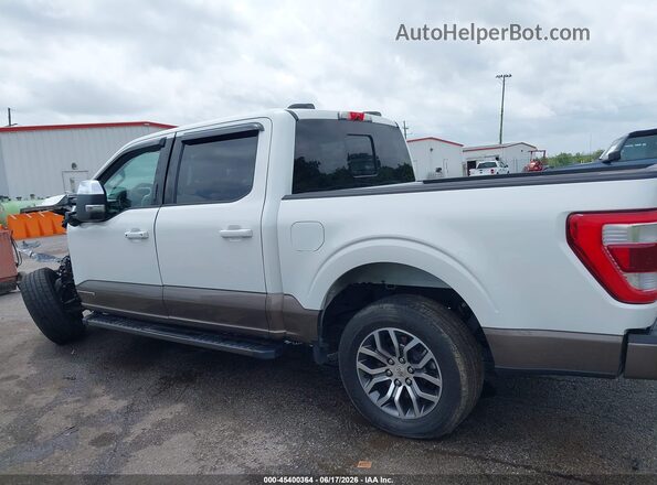 1FTFW1CD5MFB67633 2021 FORD F150 White 360 interior view