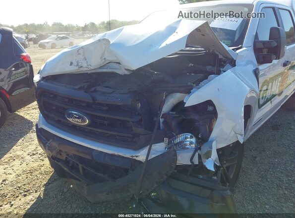 1FTFW1CD5PFC54680 2023 FORD F150 White Դիմացի տեսք