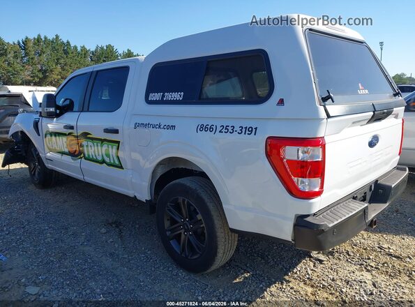 1FTFW1CD5PFC54680 2023 FORD F150 White Հետևի ձախ