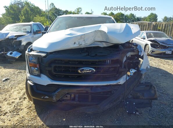 1FTFW1CD5PFC54680 2023 FORD F150 White Սարքավորումների վահանակի տեսք