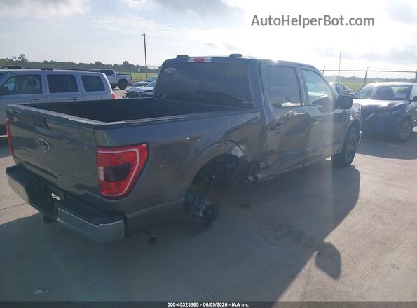 1FTFW1CD8PFC61073 2023 FORD F150 Gray Rear right