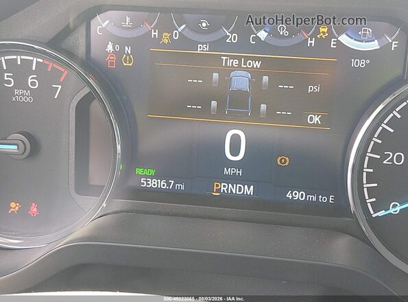 1FTFW1CD8PFC61073 2023 FORD F150 Gray 