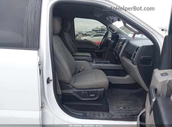1FTFW1E12JFD71210 2018 FORD F150 White Front interior view