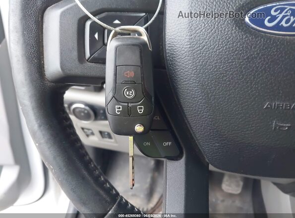 1FTFW1E12JFD71210 2018 FORD F150 White Dashboard view