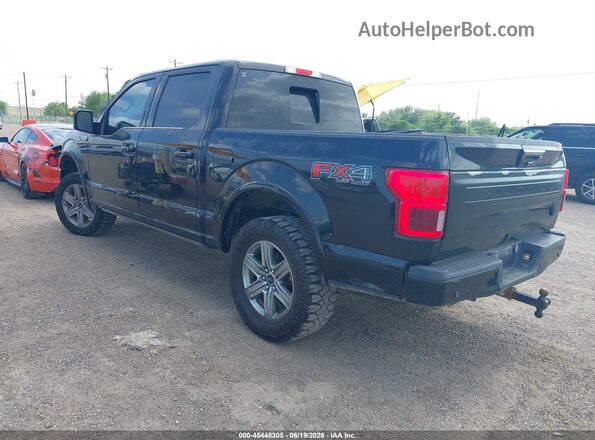 1FTFW1E15JFD52053 2018 FORD F150 Black Задня ліва чверть