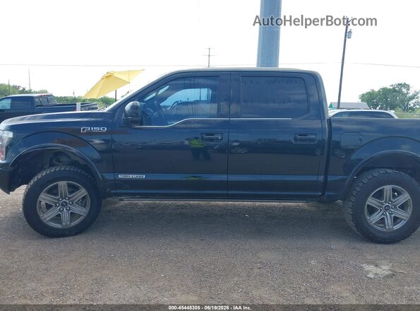 1FTFW1E15JFD52053 2018 FORD F150 Black Панорамний вид салону 360°