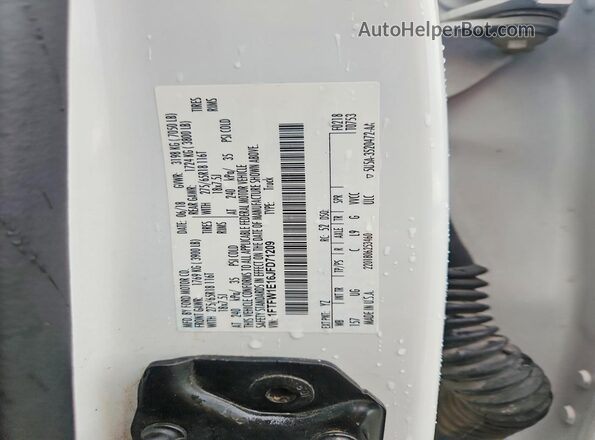 1FTFW1E16JFD71209 2018 FORD F150 White 