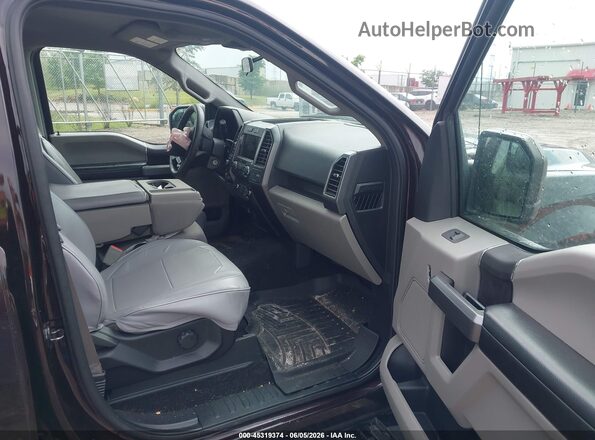 1FTFW1E40KKD00624 2019 FORD F150 Burgundy წინა სალონის ხედი