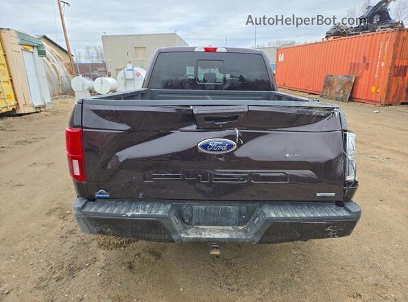 1FTFW1E41KFA46432 2019 FORD F150 Black უკანა ხედი