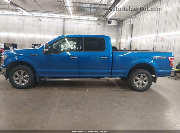 1FTFW1E41KFC46470 2019 FORD F150 Blue 