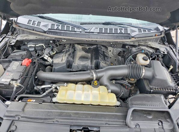 1FTFW1E43KFD52385 2019 FORD F150 Black Rear interior view