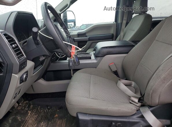 1FTFW1E43KFD52385 2019 FORD F150 Black Front interior view